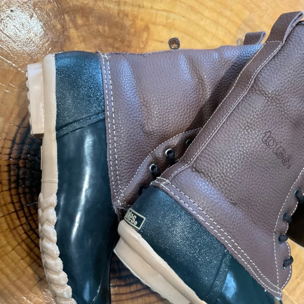 Waterproof Fleece Lined Totes Lined Duck Boots Women’s Size 7